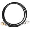 100in CGA320 CO2 Cylinder Refilling Soda Adapter Hose Kit Soda Accessories Black