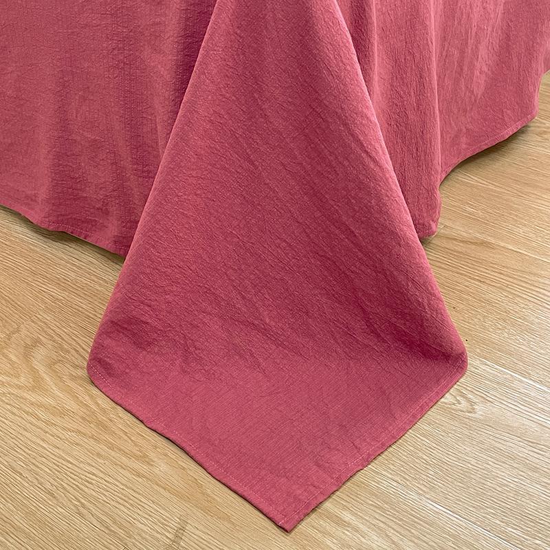 INS Комплекты постельного белья в корейском стиле 2025 Новые Хлопковые Мятые Двухслойные Пряжа Кружево Комплекты постельного белья Клетчатый Рождественский декор Подарок Домашний декор