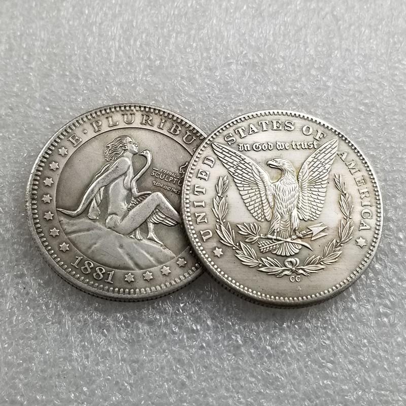 HOBO США Соединенные Штаты Америки Памятные коллекционные сувениры Серебряные монеты