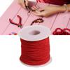 Красная эластичная нить 0,8 мм, длина 328 футов, легко обрезается, высокопрочная нить для браслетов и ожерелий, подходит для изготовления ювелирных изделий.