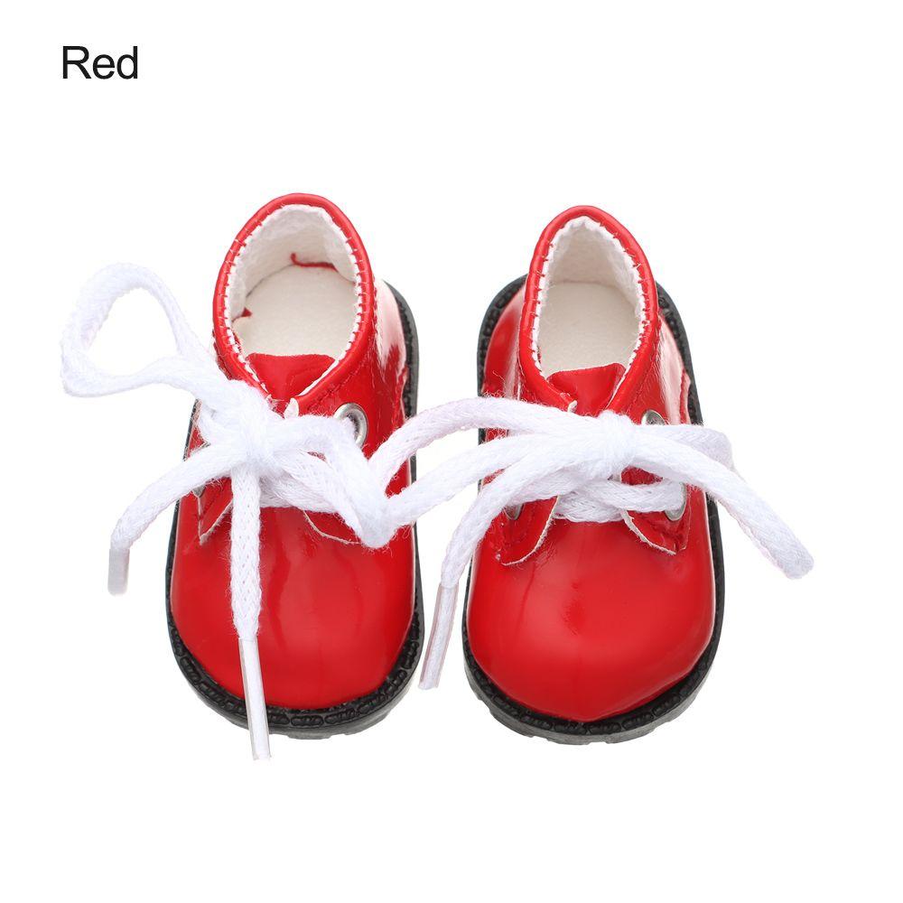 Fashion for 1/6 Doll Gifts Mini Clothing Doll Accessories Doll Shoes Bright Leather Shoes