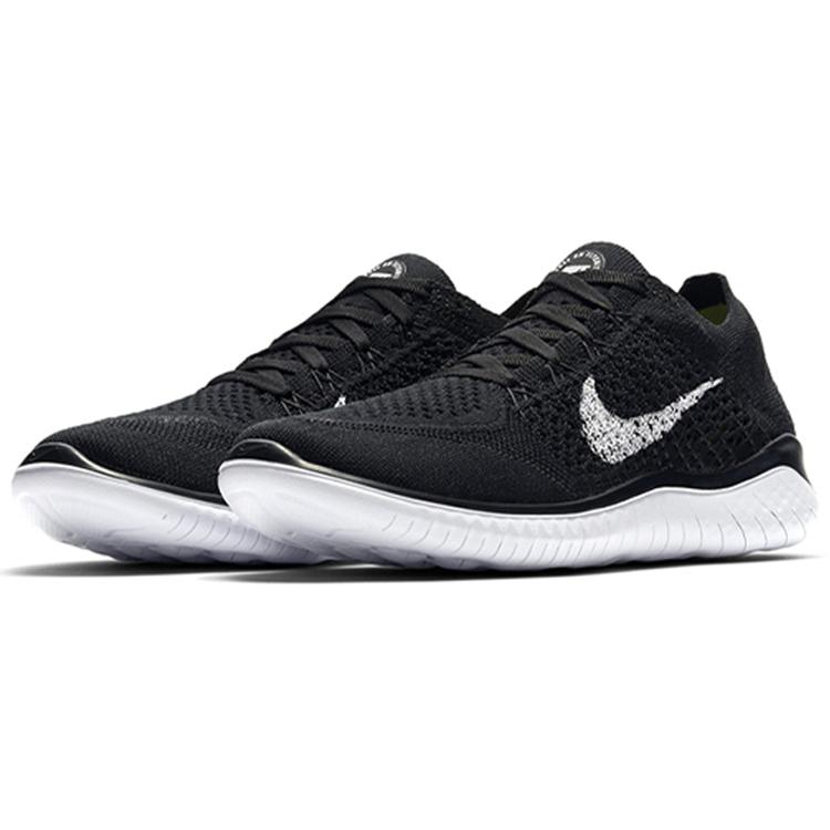 Nike Free Rn Flyknit 2018 Black Women's 942839-001