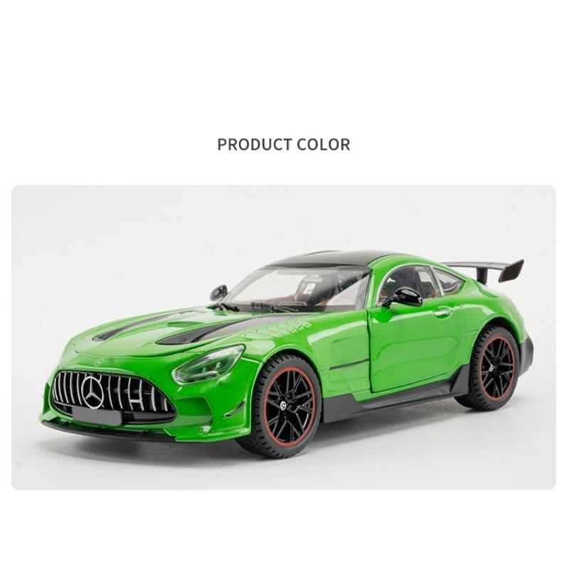 1/18 Benzs-GT GTR литая модель гоночного автомобиля из металла игрушечные спортивные автомобили модели имитация звука и света детские подарки