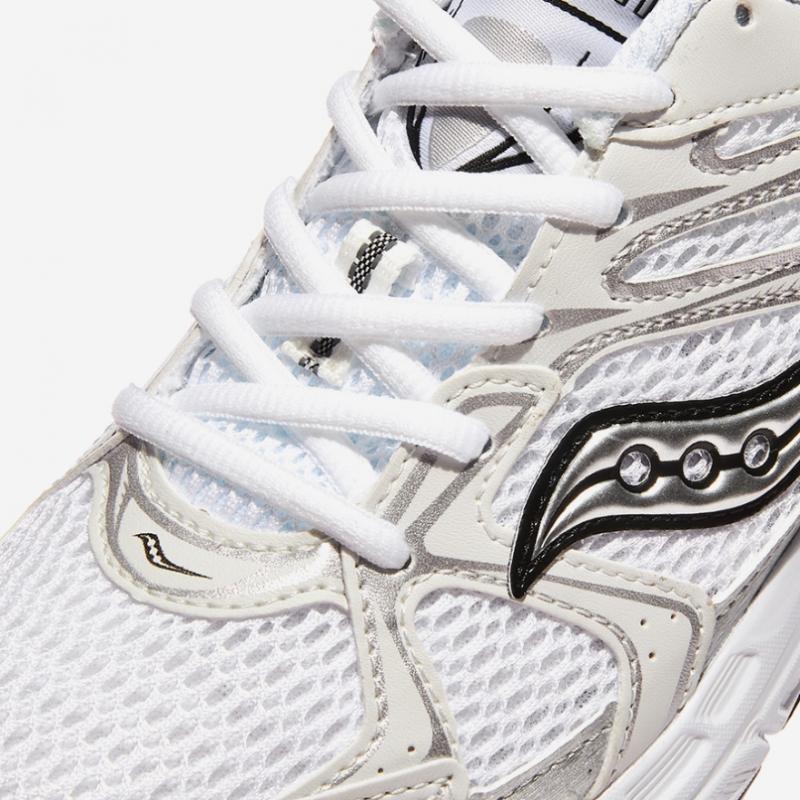 Saucony Ride Millennium S70812 Бело-серебристые кроссовки