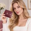 Мини-кошелек и держатель для карт CONTACT'S из натуральной кожи для женщин
