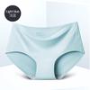Women's Fashion Seamless Elastic Underwear Breathable Quick-Dry Ice Silk Panties Briefs Comfy High Quality
