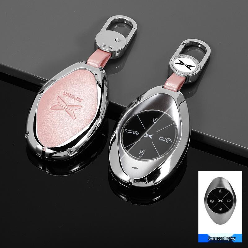 Чехол для ключа автомобиля Xpeng для моделей G3i, P7i, P5, G9, G3i, G6 - Защитный корпус и пряжка