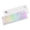 Механическая клавиатура H97: Беспроводная/проводная, RGB, для дома/офиса/игр, трехрежимный Bluetooth для девушек.