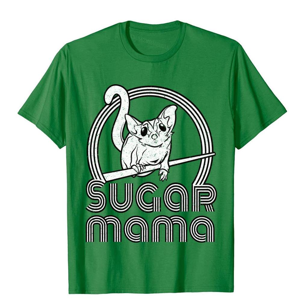 Sugar Mama Funny Sugar Glider Shirt For Sugar Glider Moms Cotton Men T Shirt Slim Fit Tops Shirts Brand New Normcore