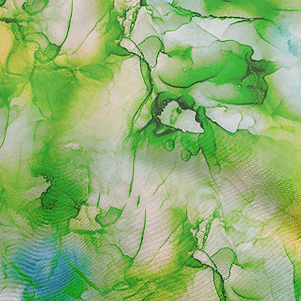 oneOone Хлопковая гибкая синяя ткань с абстрактным цветочным шитьем, ткань для шитья во дворе с принтом, принадлежности для шитья одежды своими руками, 40 дюймов