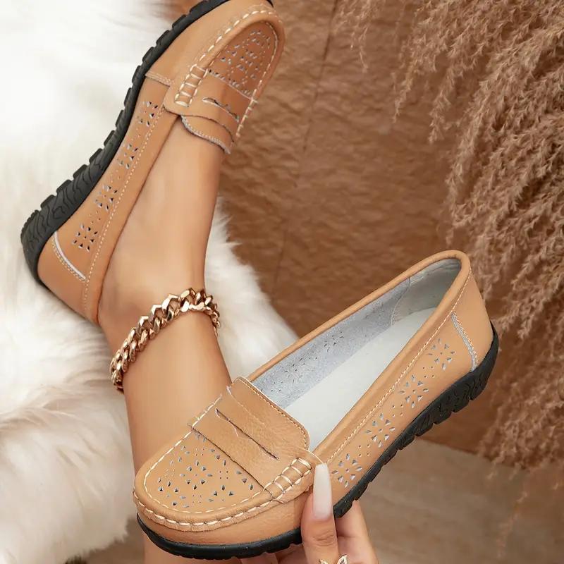 Женские однотонные модные мокасины, легкая обувь с открытой пяткой и мягкой подошвой, удобная обувь для ходьбы с закрытым носком