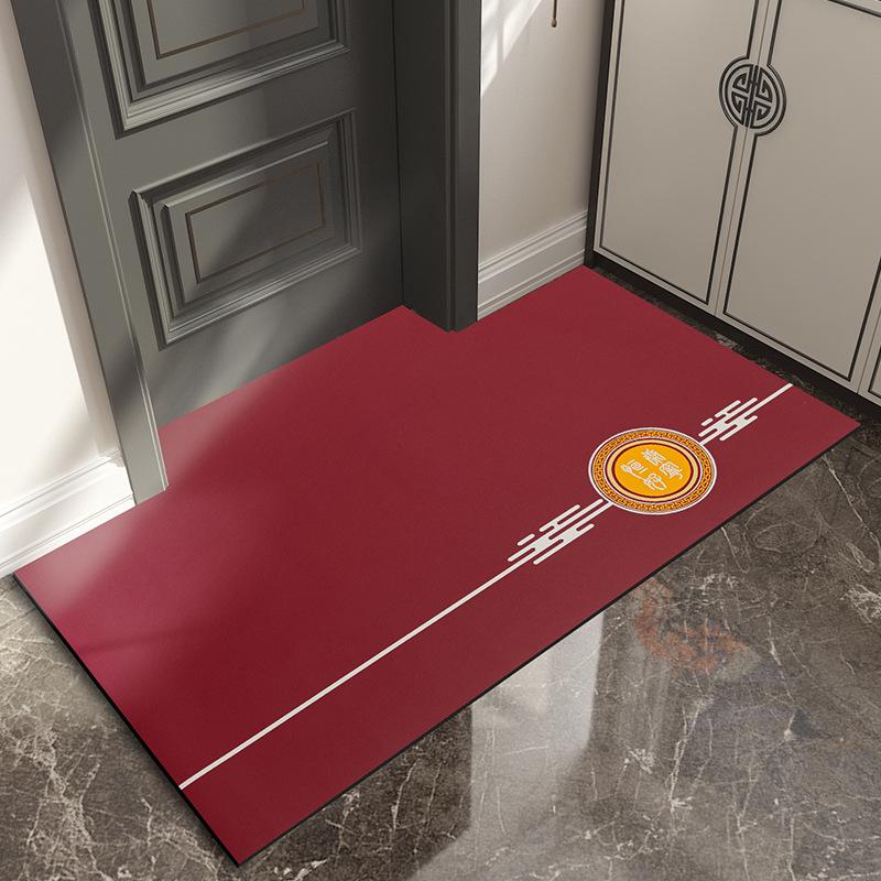 Водонепроницаемый моющийся входной коврик – Отрезается по размеру для прихожей или коридора