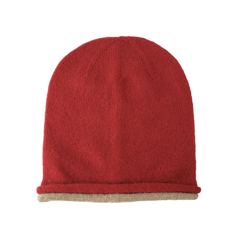 Dimanaf Женская шапка Модная толстая вязаная шапка Новая женская 2025 Теплая шерстяная Зимняя Осенняя