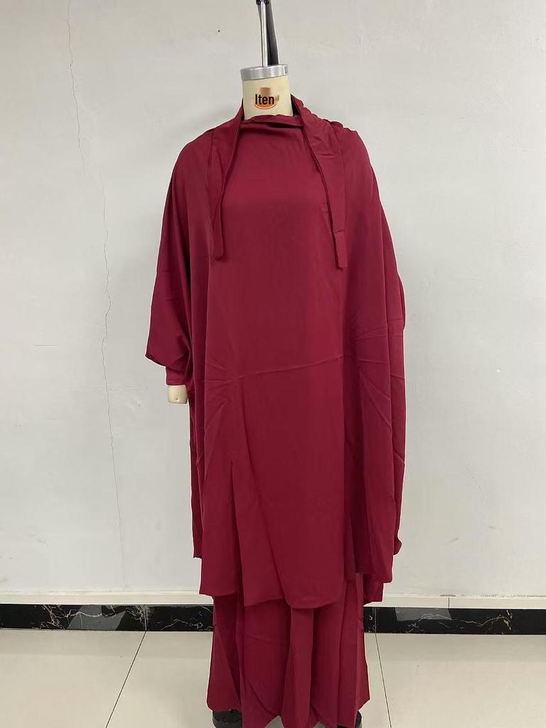 Новый комплект платья-свинга однотонного цвета 2022