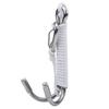 Scuba Diving Double Dual Stainless Steel Reef Drift Hook with Line for Cave Dive (White)
