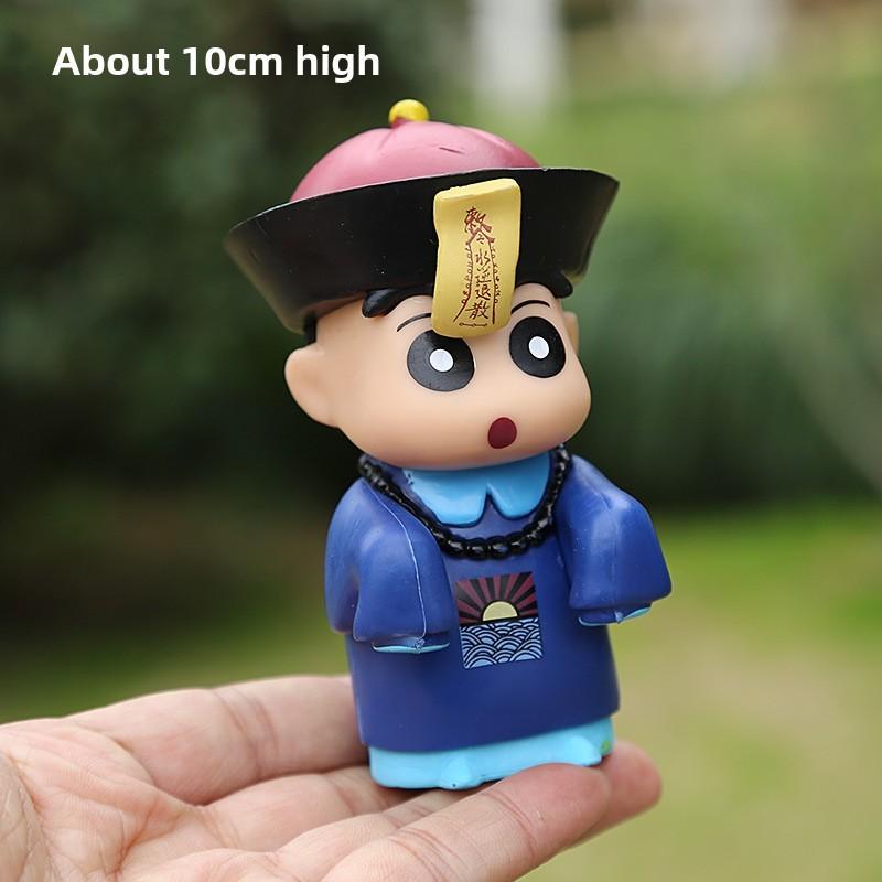 Шин-чан Карандаш Лотос Халат ПВХ Статуя Для Офиса И Дома Украшения Подарки