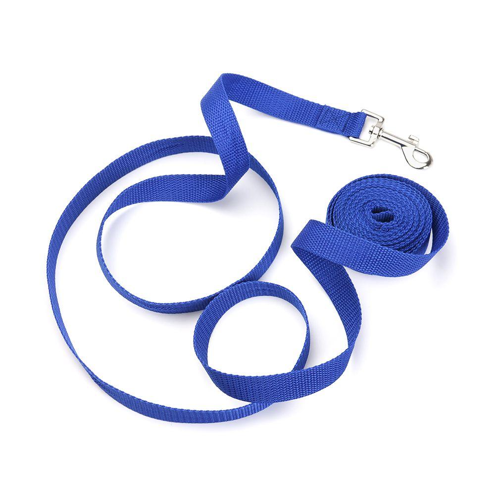Товары для животных Собаки Кошки Щенок Ошейник Нейлоновый ремень Тяговый канат Поводок для тренировок на прогулке Поводок для собак