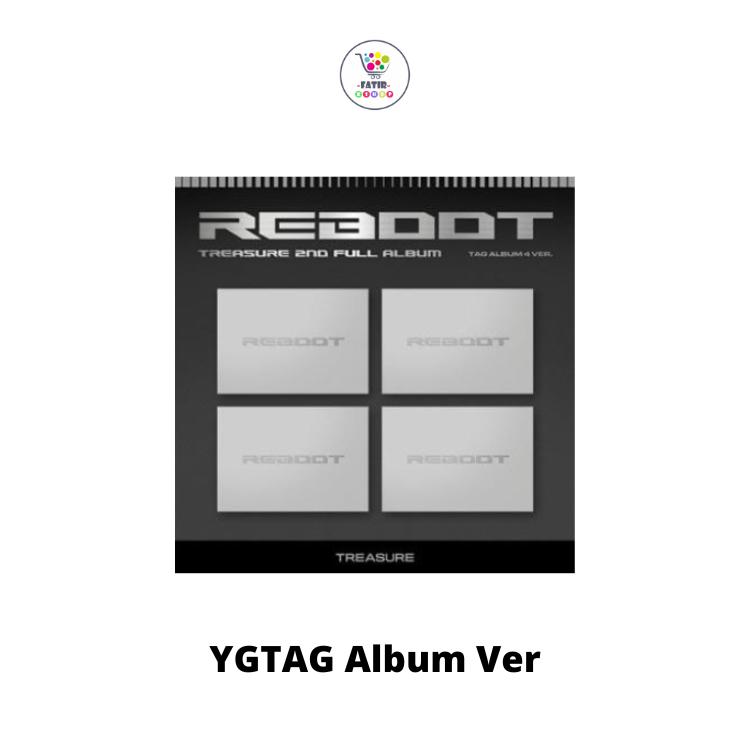 TREASURE 2-й полноценный альбом «REBOOT» (АЛЬБОМ YG TAG)
