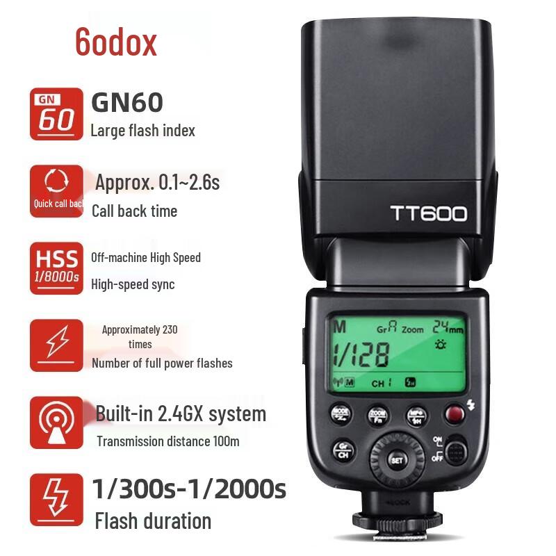 Godox TT600 On-Camera Flash Speedlight