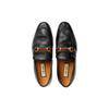 Gucci Кожаные лоферы с деталью-подкову 759473 AACOT 1084