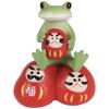 Daikai Kopo Frog New Decorative New Year Daruma Trio and X D2 X 622533 Figurine, Year's Charm, Item, Gift, Decoration, Frog, W4.2 H5cm,