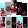 Для Motorola Moto Edge 40 30 neo G54 G24 G84 iPhone 15 14 Xiaomi Redmi Note 13 12 11 Pro Samsung Galaxy A54 Deadpool Marvel Comics чехол для телефона