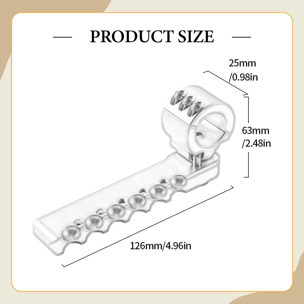 2Pcs Highway Pegs with Mount Clamp Kit, Highway Bar Foot Peg Footrest Folding Footrest for R1300GS