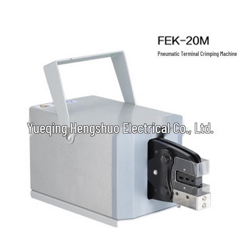 FEK-20M Heavy-Duty Pneumatic Terminal Crimping Machine - Powerful Wire Crimping Pliers