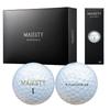 Мячи для гольфа Majesty golf PLATINUM pearl 1 дюжина 4-компонентных мячей, X, BL3324, белый, (12 мячей)