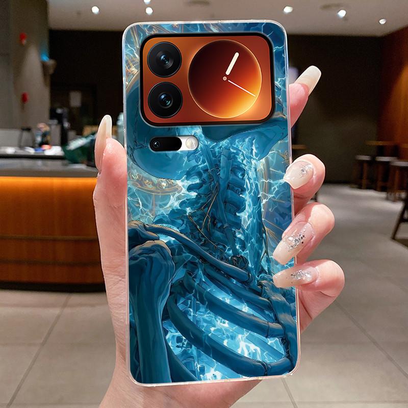Модный Чехол для Телефона с Узором Совы для Xiaomi 17 Pro Xiaomi 17 Pro Max Прозрачный Мягкий TPU Чехол Ударопрочный Парный Чехол