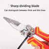 8-в-1 клещи для зачистки проводов с тестером напряжения клещи для зачистки проводов с измерением напряжения клещи для обжима