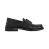 GUCCI Interlocking G Leather Loafers (Unisex) Women's Casual Unlined Shoes 738676 17X00 1000
