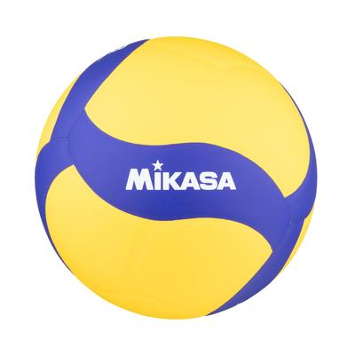 MIKASA Волейбольный тренировочный медицинский мяч 5 для и Рекомендуемый для старшей школы Внутреннее давление Нет. Взрослые, Колледжи, Студенты, 370 г, Желтый/Синий,