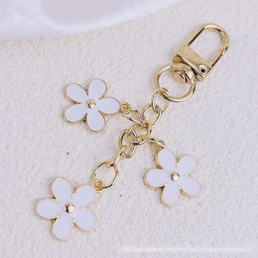 Европейский и американский летний брелок с цветком цвета капли масла для мобильных телефонов, сумок и автомобилей.
