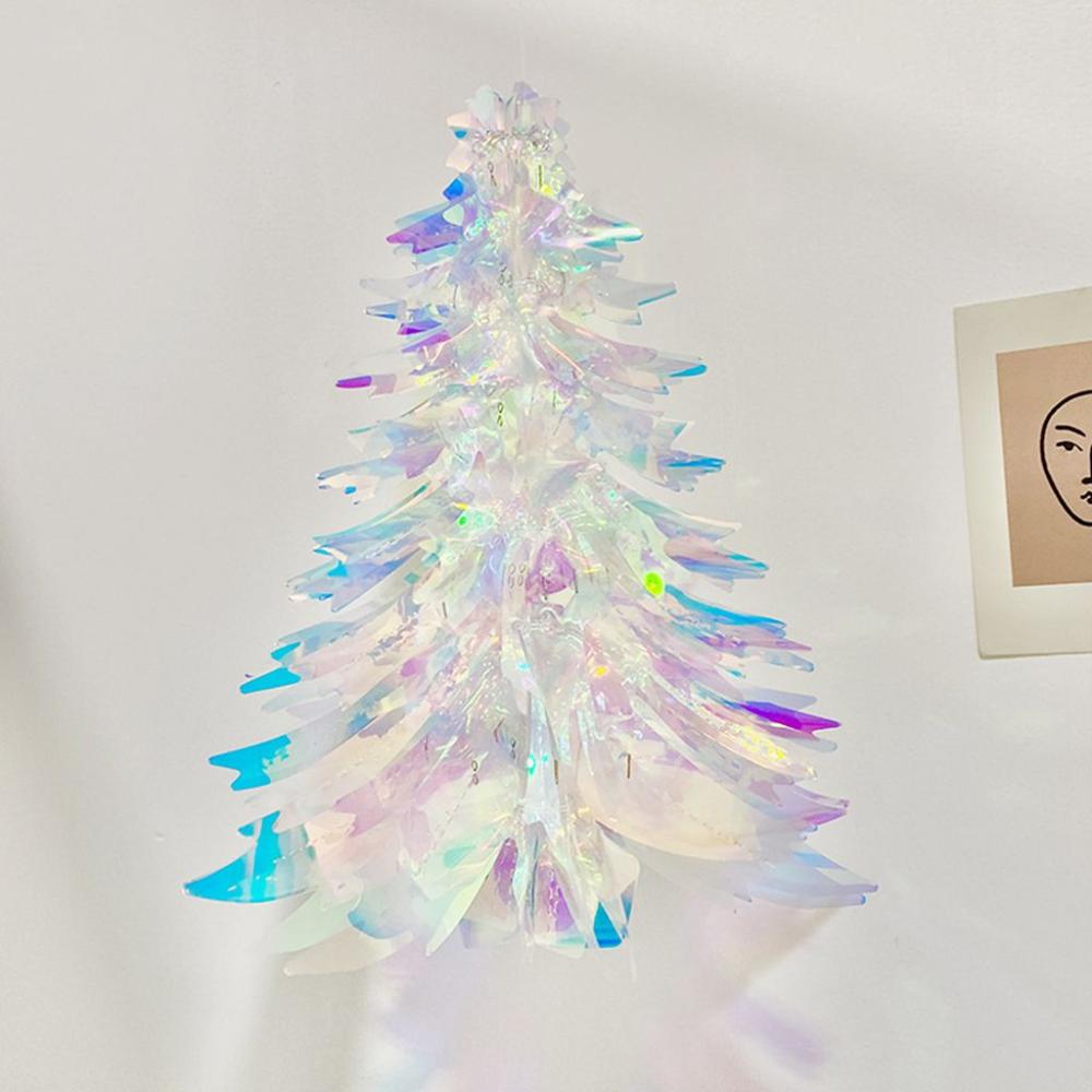 Принадлежности Неоновая пленка Снежинки Подвесные шары Голографический Снежный шар Домашний декор Рождественские украшения