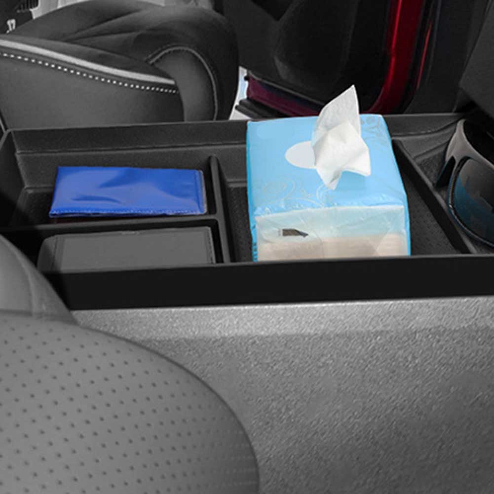 Car Interior Organization Black Car Storage Box Console Accessory For Cars Console Storage Fuel Version Accessory