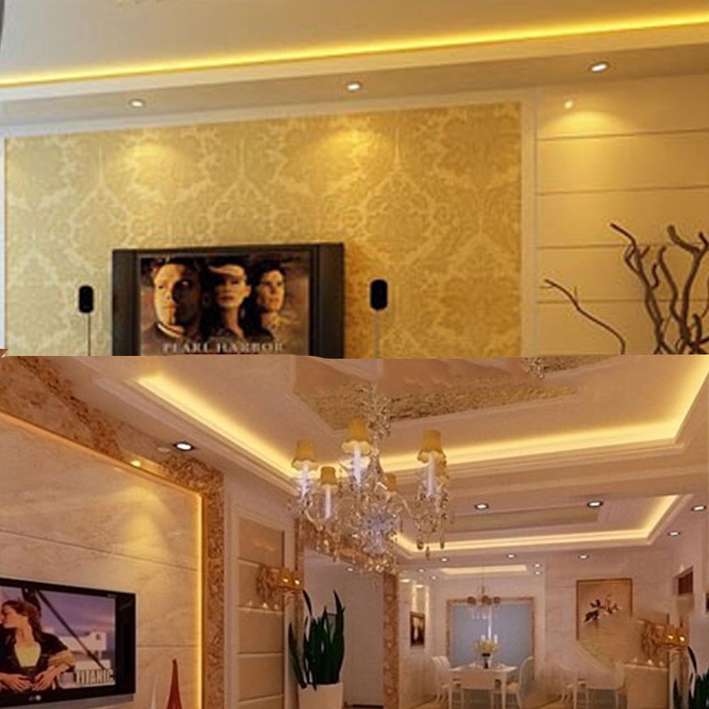 Светодиодная лента постоянного тока 12 В 2835 SMD 5M, рулон ленты для ленточной лампы для наружного освещения