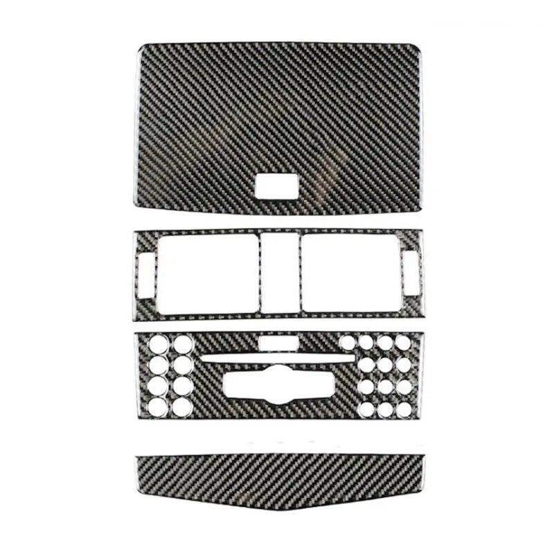 Углеродное волокно, модификация салона автомобиля, накладка, полоски, декоративные наклейки для Mercedes Benz C W204, внутренние аксессуары автомобиля