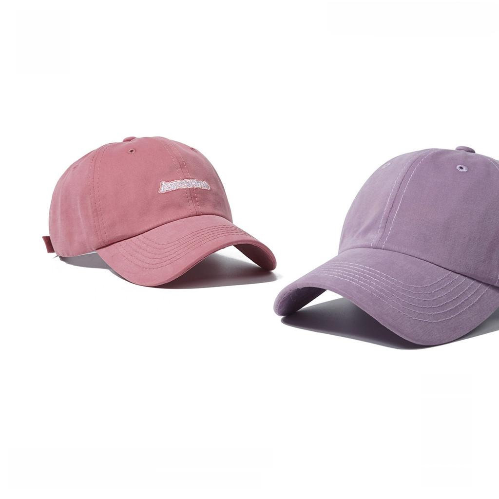 Cotton Casual Fashion Baseball Cap With Embroidered Letters Summer For