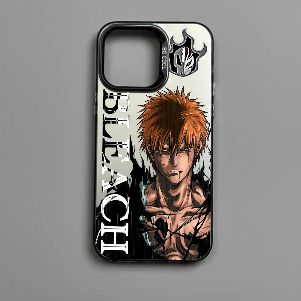Чехол для телефона BLEACH Anime для iPhone 16e 16 15 14 13 12 11 mini Pro Max X XR XSMAX 8 7 Plus, противоударный, матовый задний чехол