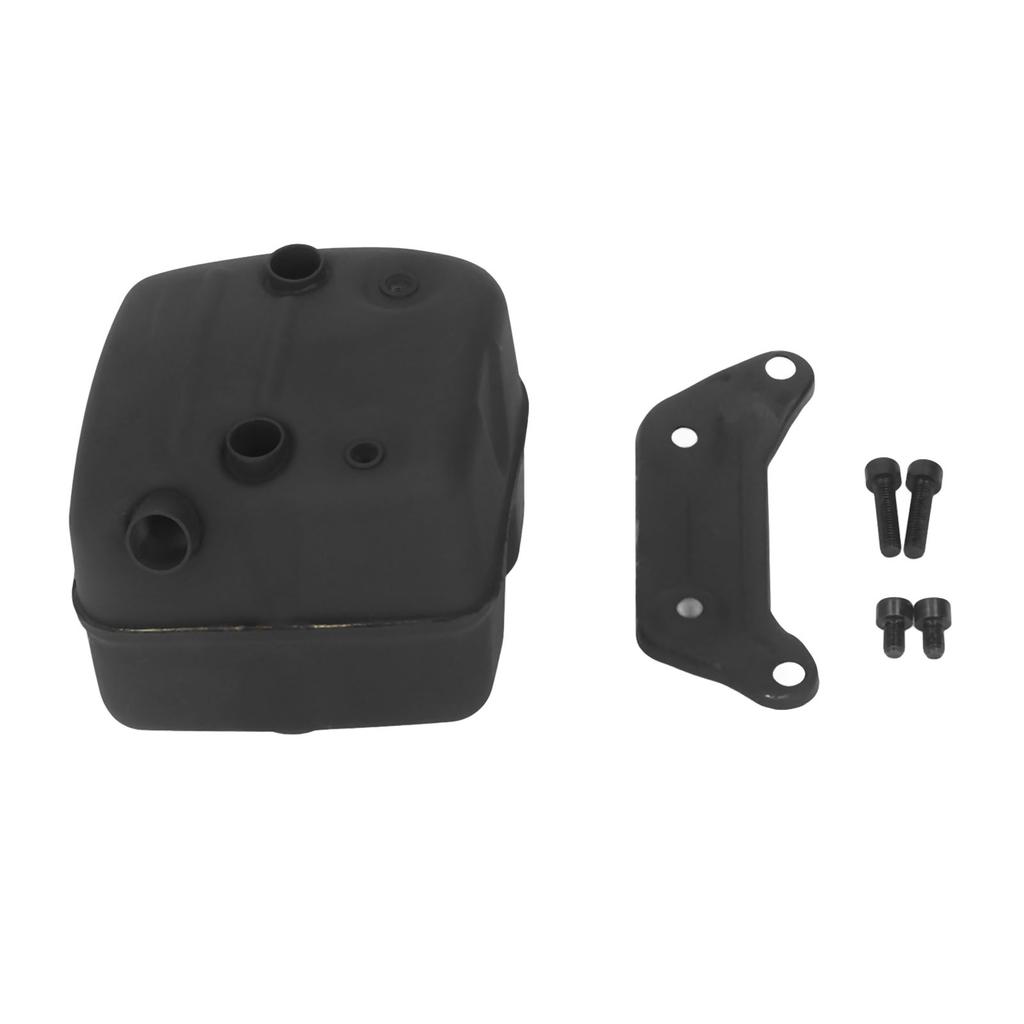 Muffler Exhaust Kit Chainsaw Exhaust Muffler with Gasket for Husqvarna 385 390 372 371 365 362