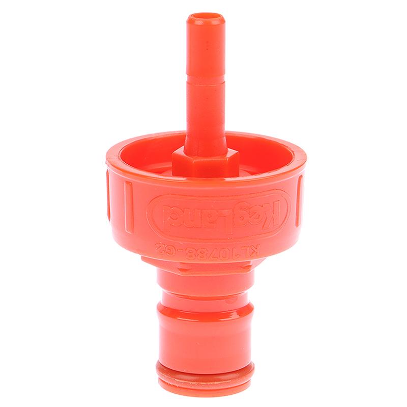 Крышка для газирования ПЭТ-бутылки с шариковым замком и счетчиком давления