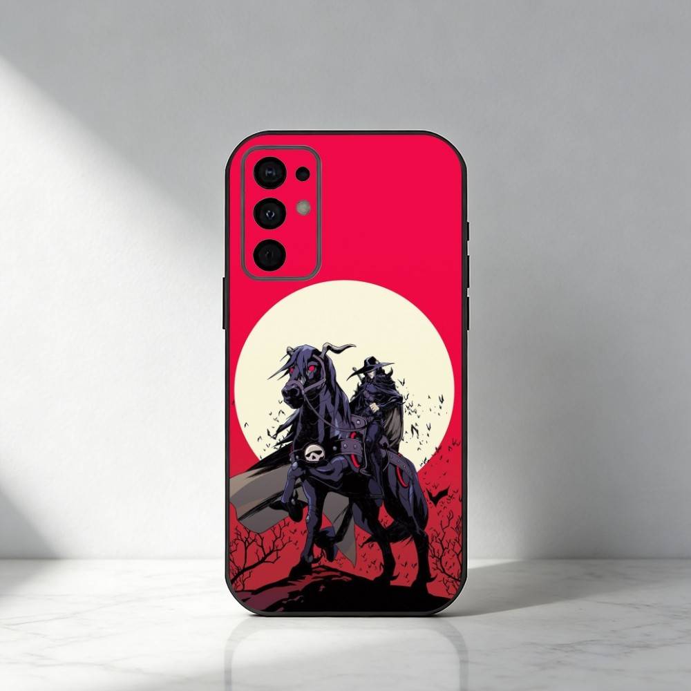 V-Vampire Hunter D Bloodlust Phone Case For Samsung S25,S24,S21,S22,S23,S30,Ultra,S20,Plus,Fe,Note,5G Black Cover