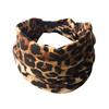 Bohemia Style Yoga Headband Floral Pattern Knot Design Wide Hairband Sweat Absorbing Fitness Sport Headband Head Wrap
