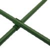 Cross Plastic Gardening Pillar Greenhouse Tray Bracket Fixed Clamp Garden Hose Pipe Clap Agriculture Plant Support 10 Pcs