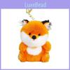 Cute Animal Fox Doll With Polyester Filling For Kids Backpack Accessory