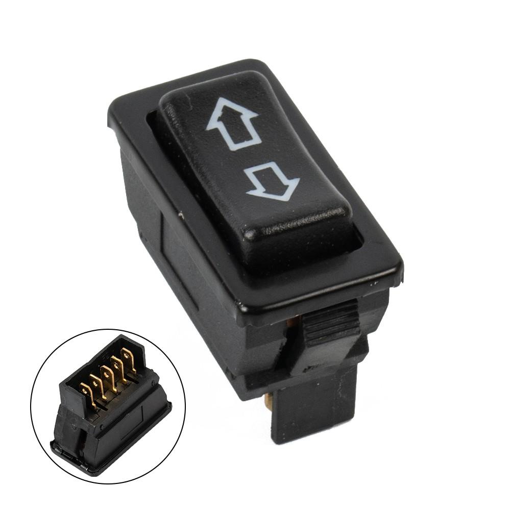 12V 20A 2-позиционный мгновенный электрический переключатель-качалка для жалюзи вверх-вниз