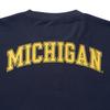 SPALDING Футболка с логотипом арки Мичигана, темно-синяя, размер M (SMT25026M)