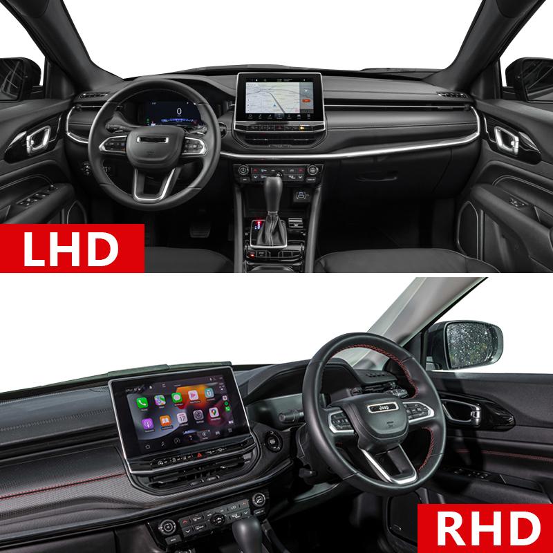 For Jeep Compass 2024 Car Dashboard Cover Dash Mat Sun Shade Avoid Light Non-slip Pad Interior Accessories