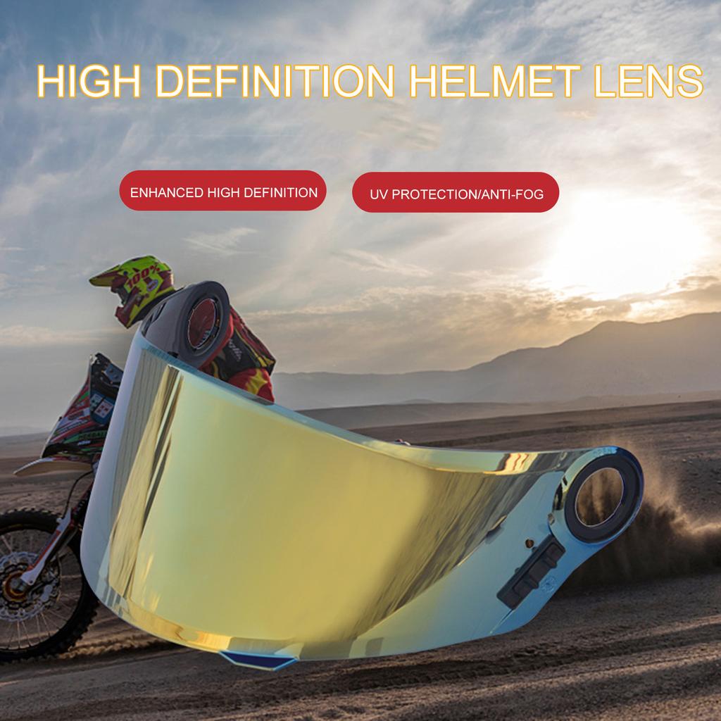 Motorcycle Anti-UV Anti-Scratch Wind Shield Helmets Lens Visor Replacement for LS2 FF358 FF396